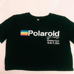 POLAROID CROP TOP